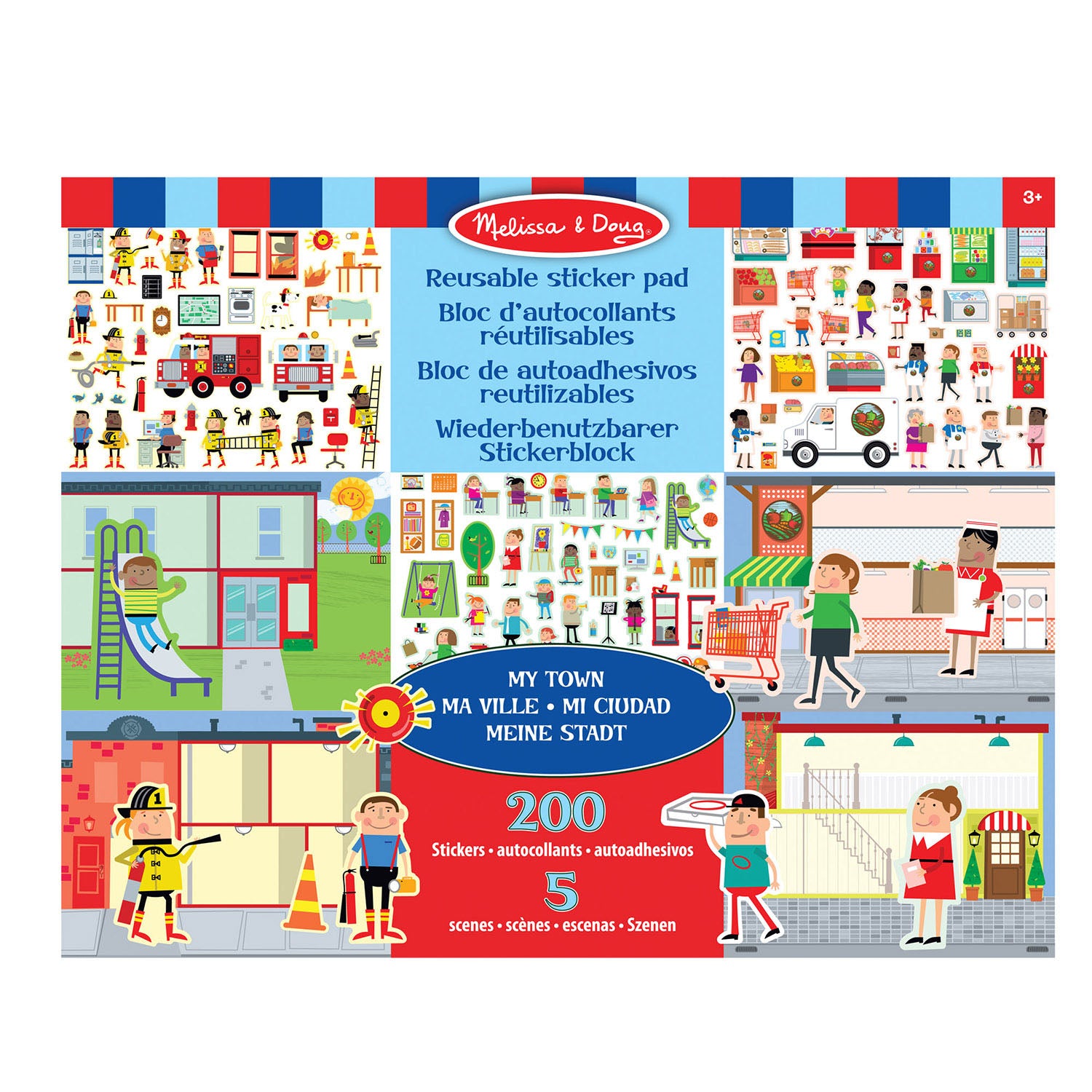 MELISSA & DOUG MND Reusable Sticker Pad My